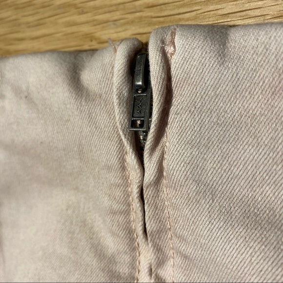 Free People Modern Femme Denim Mini Skirt in Tan Camel size 6 - Picture 5 of 10